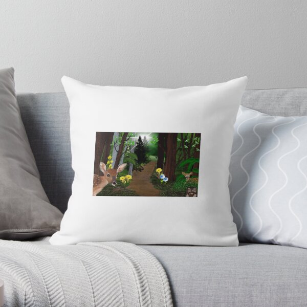 Innocent Shelter Throw Pillow