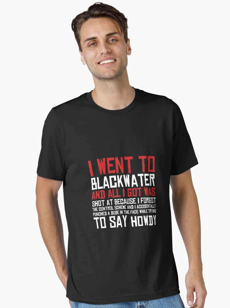 Imagen 1 de 7, Camiseta esencial con la obra Fui a Blackwater, diseñada y vendida por Georgina82.