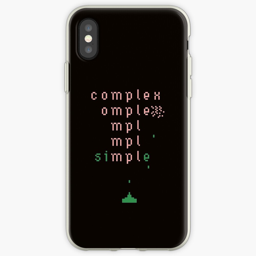 keep it simple iPhone Case & Cover