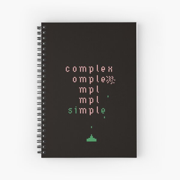 keep it simple Spiral Notebook