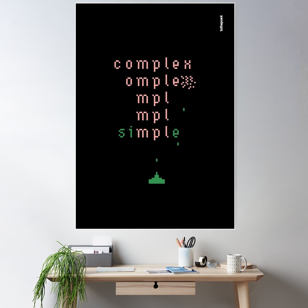 keep it simple Poster