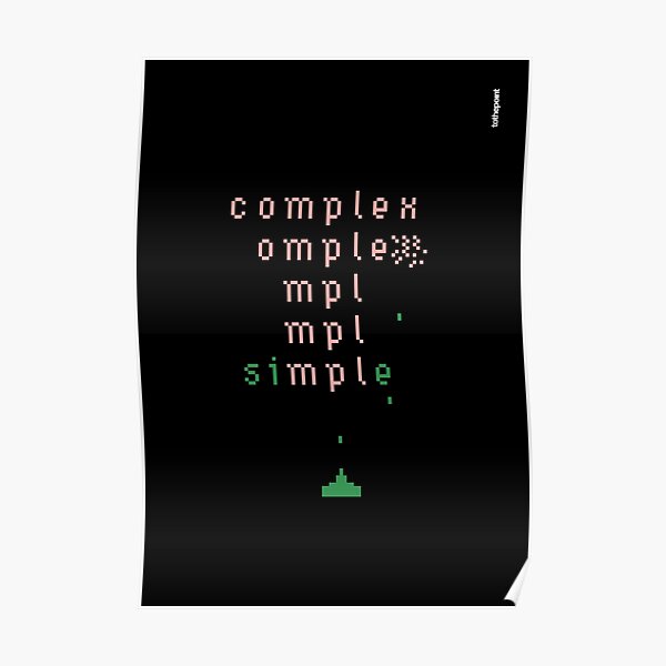 keep it simple Poster
