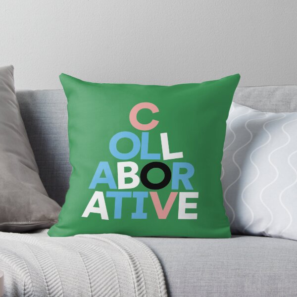 better together Throw Pillow