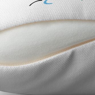 Alternate view of be clear and concise Throw Pillow