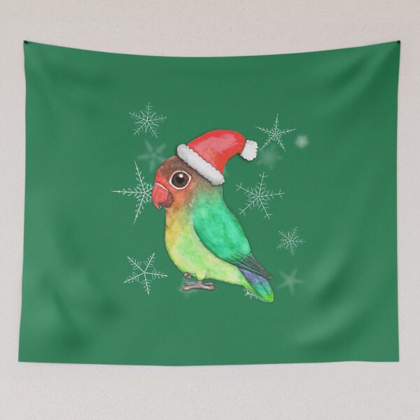 Item preview, Cute Christmas lovebird designed and sold by Bwiselizzy.