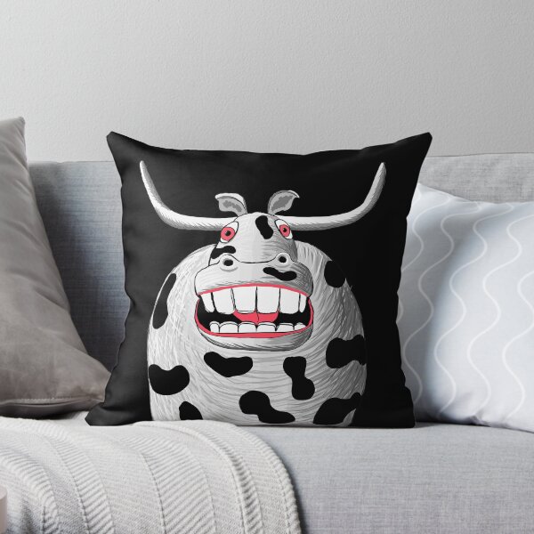 The New Cow! Throw Pillow