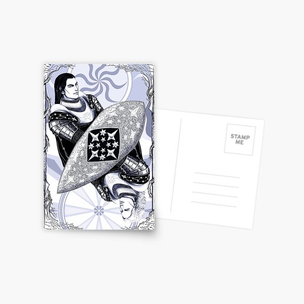 Scion of Kings (violet) Postcard