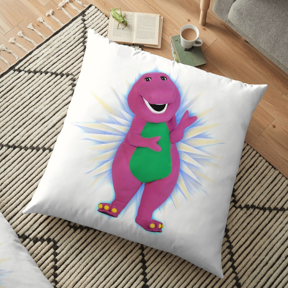 barney the dinosaur pillow