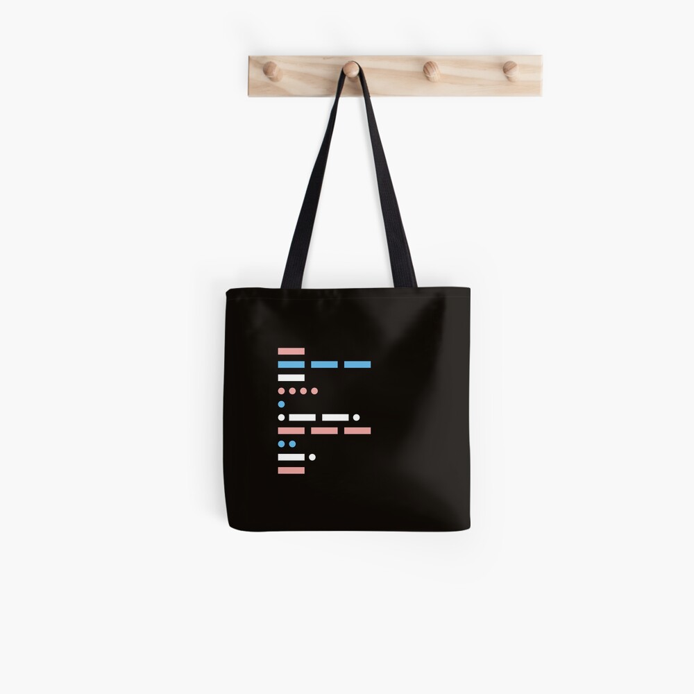 morse code - communication in its simplest form Tote Bag
