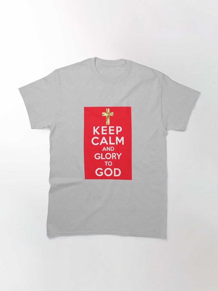 Alternate view of Keep Calm Thankfulness Classic T-Shirt
