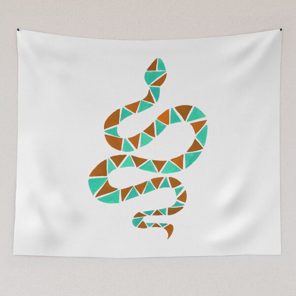 Item preview, Geometric snake design designed and sold by RosanneCreates.