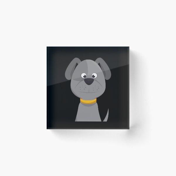Item preview, An Attentive Grey Dog designed and sold by SpacemanSam13.