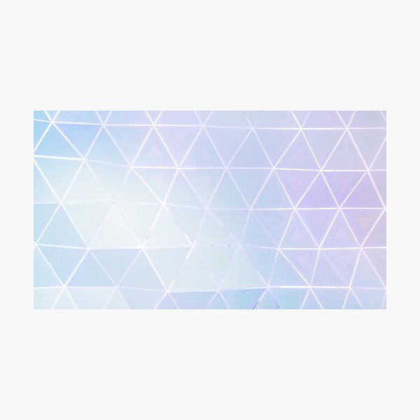 Item preview, Cool Mosaic Purple Blue Triangles designed and sold by Minnie777.