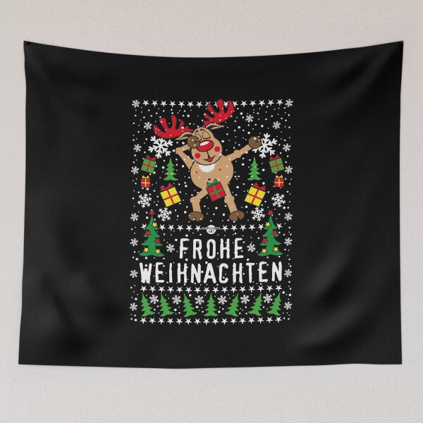 Item preview, 201 deer Rudolph Dabbing naked Merry Christmas designed and sold by Margarita-Art.