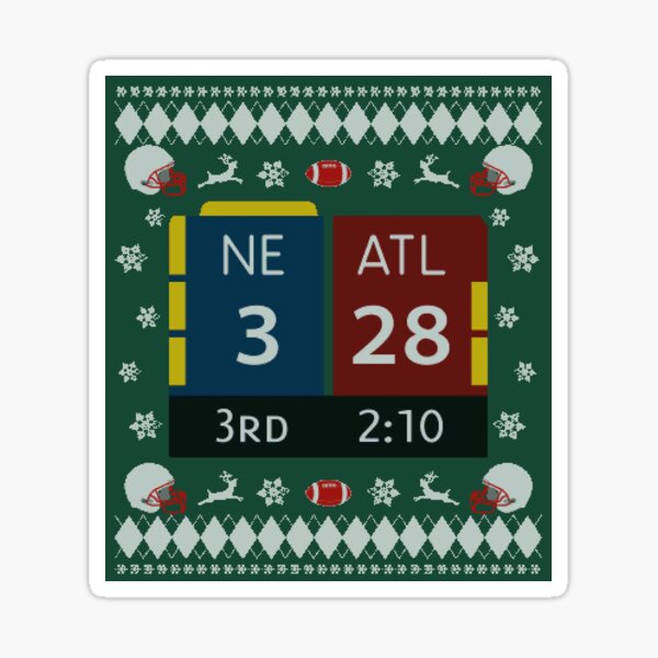 28-3 Historic Comeback Shirt, New England Patriots Christmas Ugly Sweater,  Tom Brady TB12 Shirt, Mug, Phone Case, Pillow & Greeting card! Essential T- Shirt for Sale by GoatGear