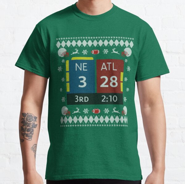 28-3 Historic Comeback Shirt, New England Patriots Christmas Ugly Sweater,  Tom Brady TB12 Shirt, Mug, Phone Case, Pillow & Greeting card! Pullover  Hoodie for Sale by GoatGear