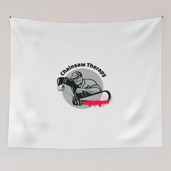 Item preview, Chainsaw Therapy Shirt - Fun Chainsaw Shirt - Bloody Chainsaw Shirt - Horror Chainsaw Shirt - Fun Chainsaw tshirt- Chainsaw t-shirt designed and sold by happygiftideas.