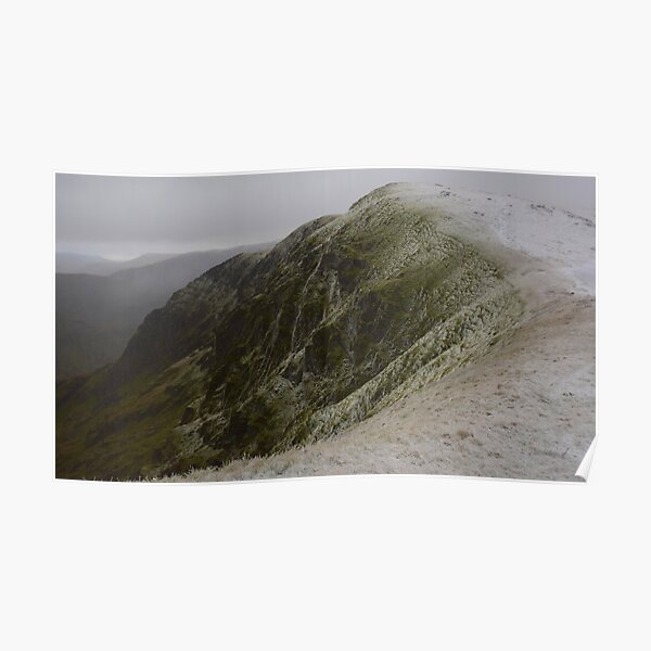 The Lake District: The Crags of Nethermost Pike Poster