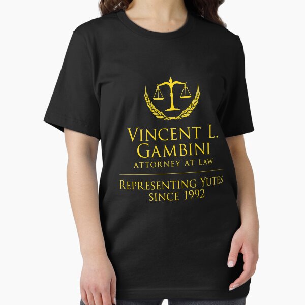 Artikel-Vorschau von Vincent Gambini Gift, Yutes, Fangeschenk, mein Cousin Vinny, Anwaltskanzlei von Vincent Gambini, designt und verkauft von BKLS.