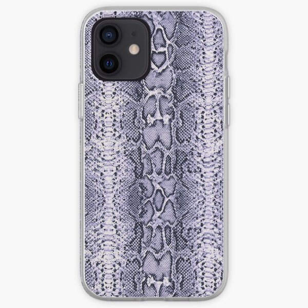 Purple SnakeSkin Animal Print iPhone Soft Case