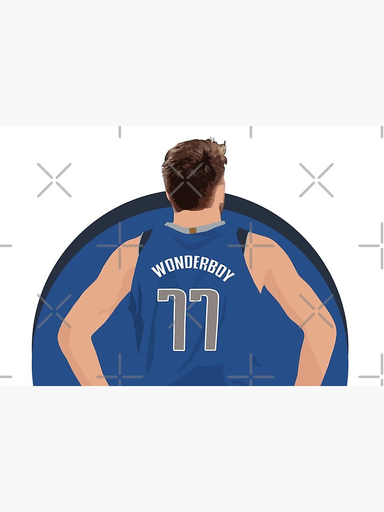 Luka Doncic 77 | Art Board Print