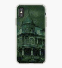 Haunted House - green iPhone Case
