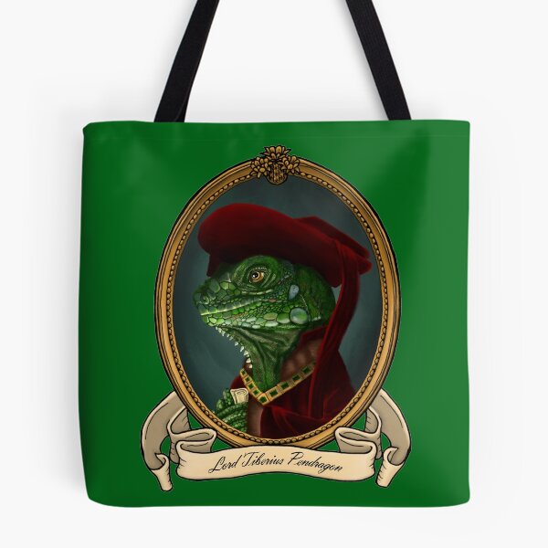 Item preview, Renaissance Lizard - Lord Tiberius Pendragon (A Green Iguana) designed and sold by JMSArt.