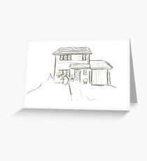 Number 4 Privet Drive Greeting Card