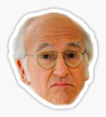 Larry David Sticker