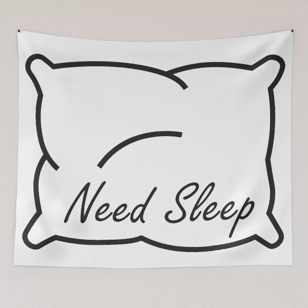 Item preview, Need sleep pillow designed and sold by Chloe Charlton.