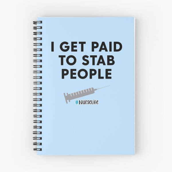 Item preview, Funny Nurse Life Gift "I Get Paid to Stab People" T-shirt designed and sold by HollyPrice.