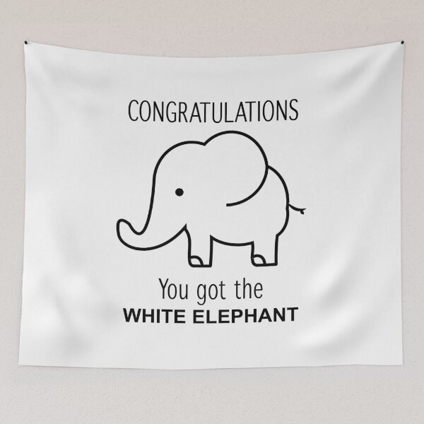 Item preview, The White Elephant designed and sold by GorsskyVlogs.