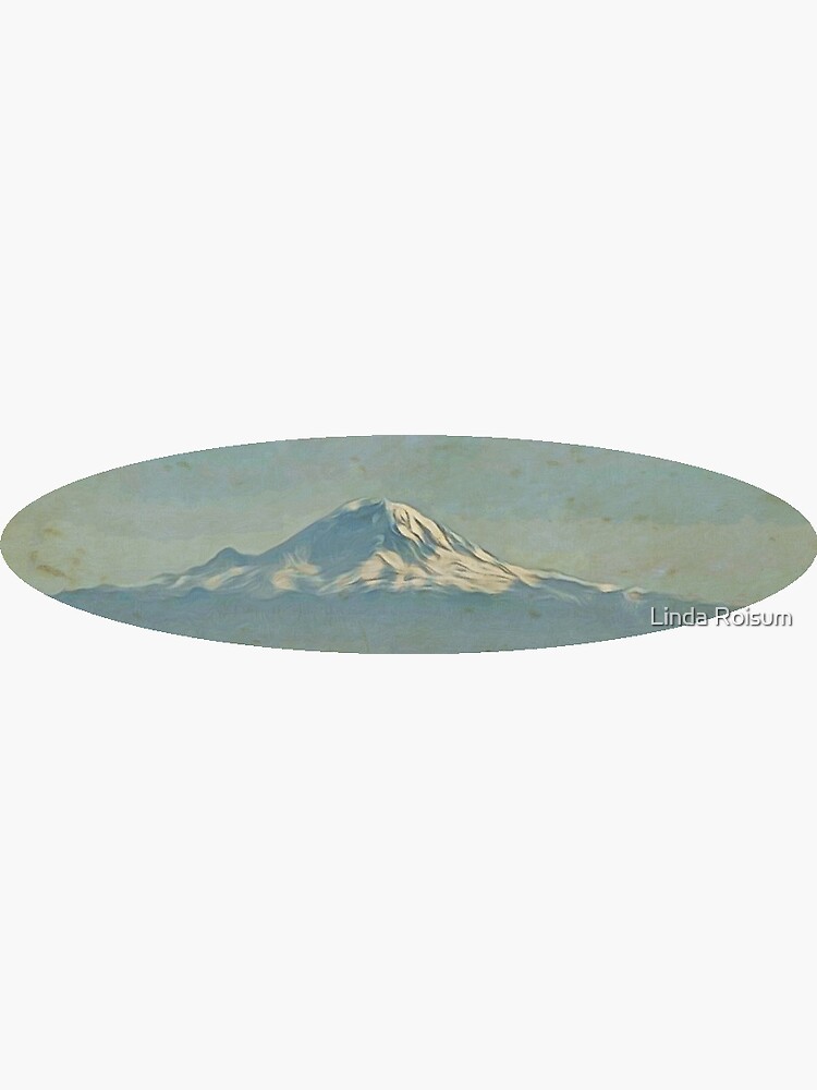 Thumbnail 3 of 3, Sticker, Mt. Rainier National Park designed and sold by jouvaygifts.