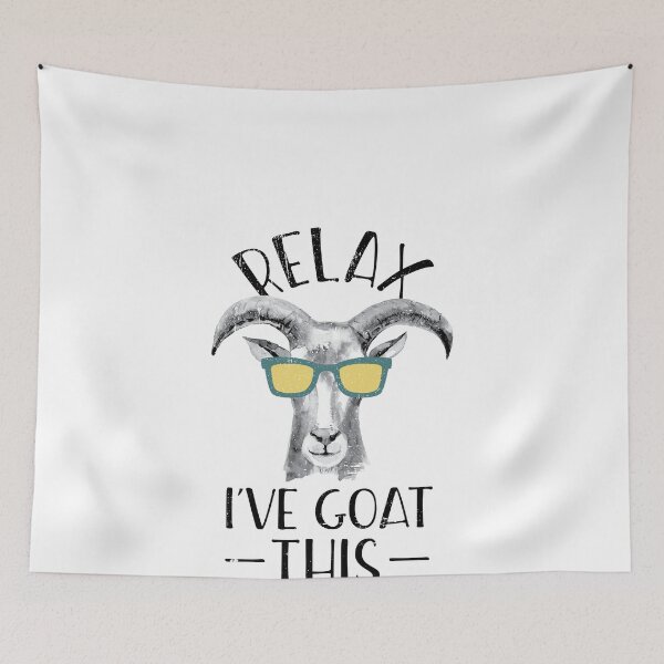 Item preview, Relax I've Goat This - Distressed Design for Goat Lovers designed and sold by Theodore Cory.