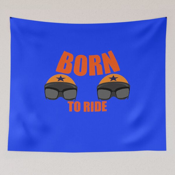 Item preview, Born to Ride, Edition: Motorcycle race, retro humor designed and sold by mickystyle.