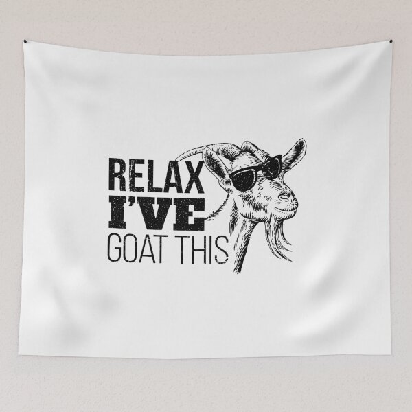 Item preview, Relax I've Goat This - Distressed Design for Goat Lovers designed and sold by Theodore Cory.