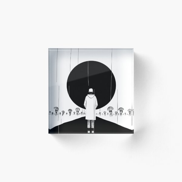 rm mono design 1 (transparent/normal ver.) Acrylic Block