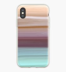 Seewrack gestreiftes abstraktes Design iPhone-Hülle & Cover