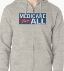 Medicare For All Shirt - Single Payer Healthcare Tee Zipped Hoodie