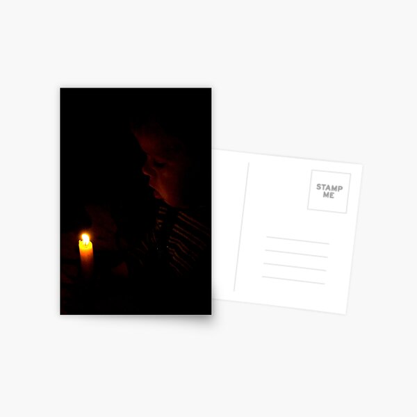 Candle Postcard