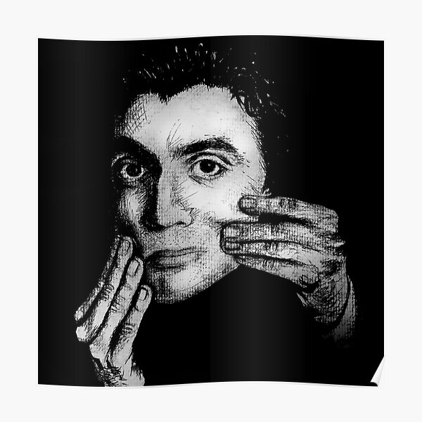 “David Byrne” Poster for Sale by ArtByFreya | Redbubble