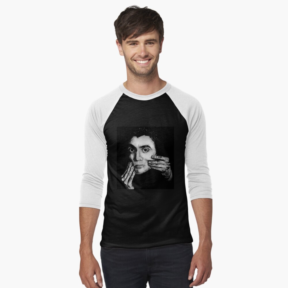 Item preview, Baseball ¾ Sleeve T-Shirt designed and sold by ArtByFreya.
