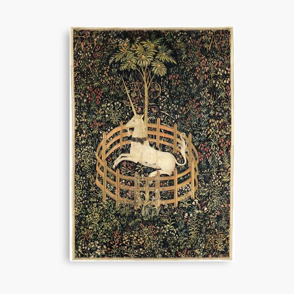 Unicorn in Captivity Canvas Print