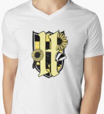 Honey Badger Crest (Color Icon Only) Men's V-Neck T-Shirt