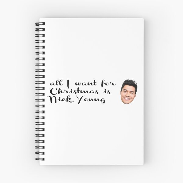 Item preview, All i want for christmas is NICK YOUNG designed and sold by TheChocolateDanish x.
