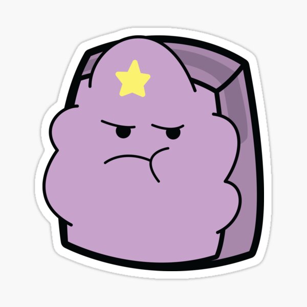 Lumpy Space Princess - Adventure Time Boxheadz Sticker