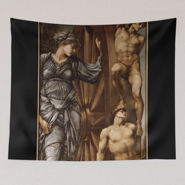 Item preview, Wheel of Fortune - Edward Burne-Jones designed and sold by forgottenbeauty.