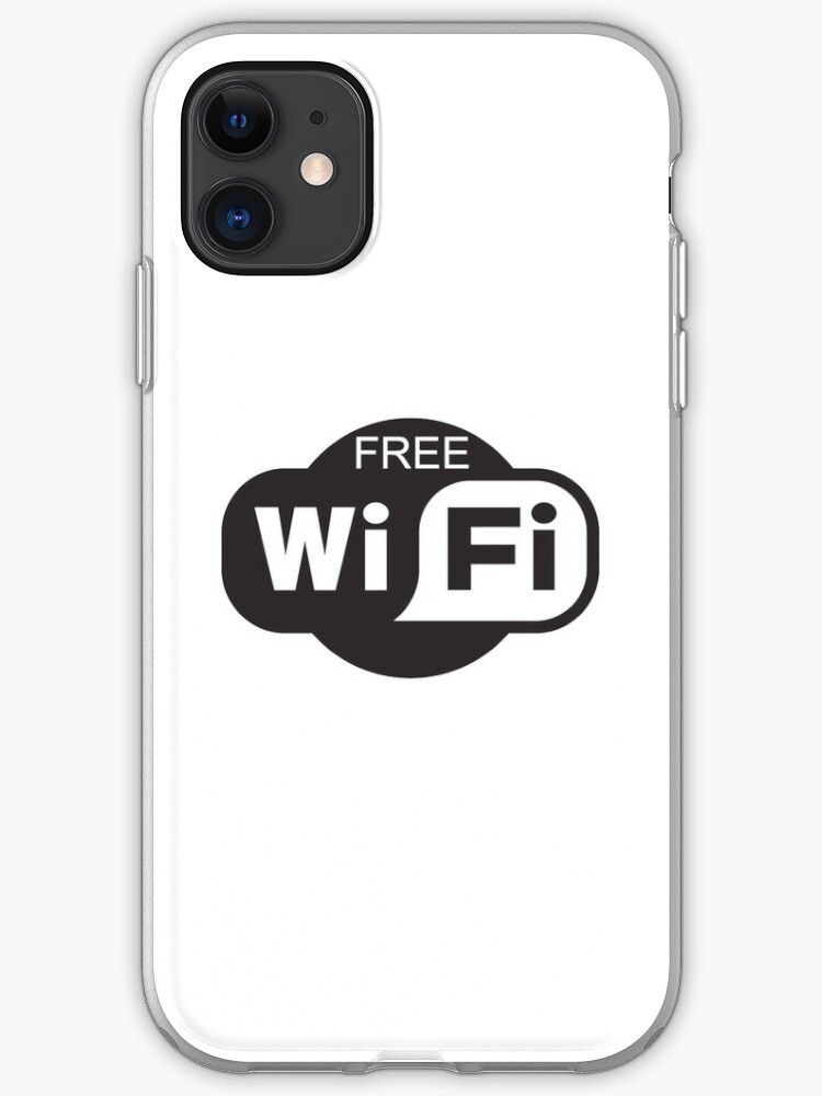 Free Wifi Logo Iphone Case Cover By Beeweecee Redbubble