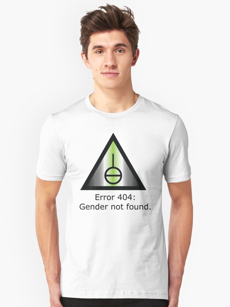 Sweatshirt Error 404 Gender Not Found Agender Pronouns Lgbtq Clothing Men Ladyloch Com