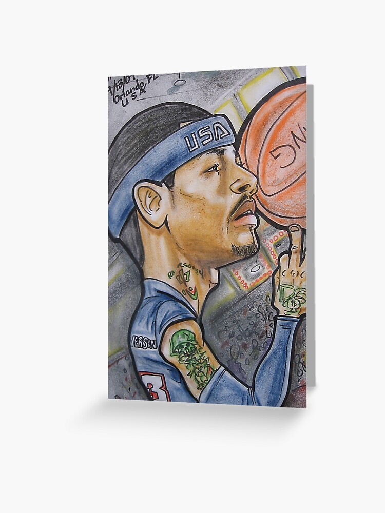 allen iverson pintura